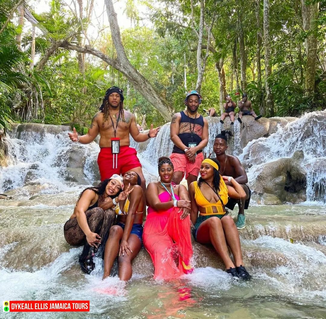 Climbing Dunn's River Falls